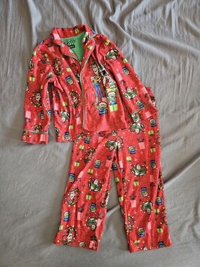 Toy Story Christmas Kids Pajama Set 4T